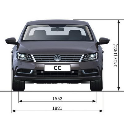 
Image Dimensions - VW Passat CC (2013)
 